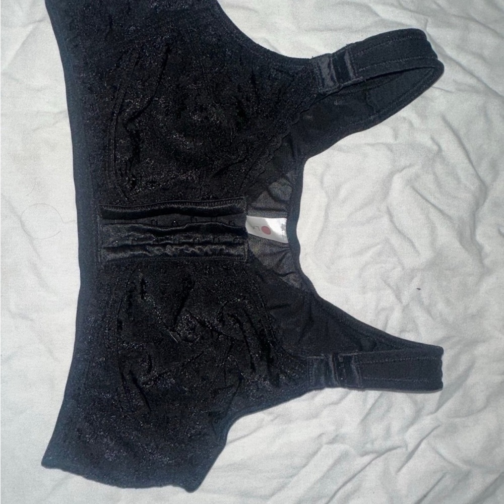 Black Lace Bra